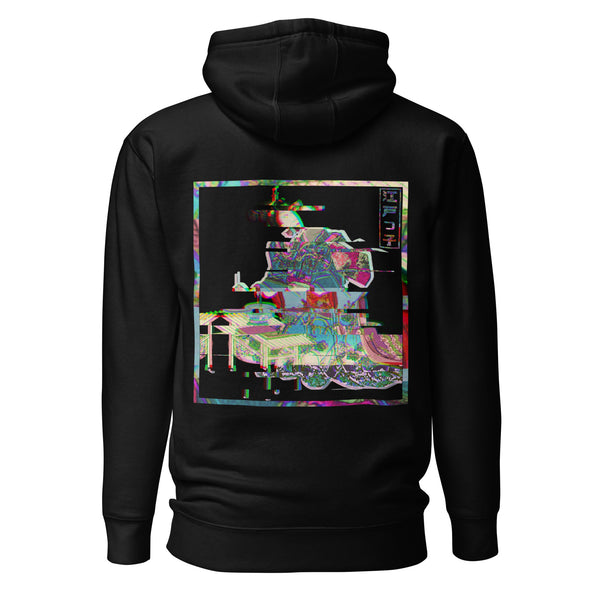Geisha Glitch I Hoodie