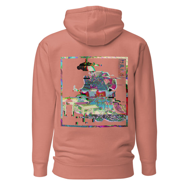 Geisha Glitch I Hoodie